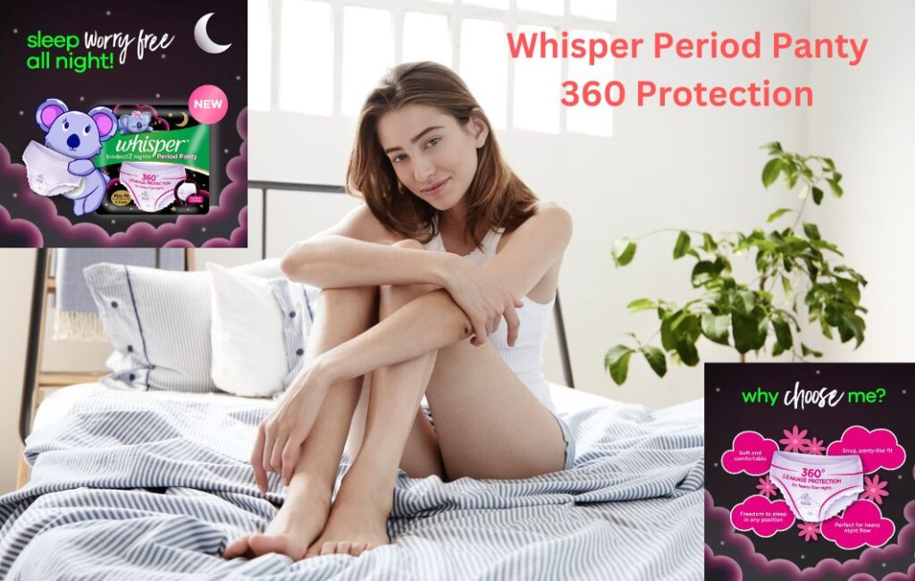 Buy Whisper bindazzzz night period panties 6 +8+8 whisper hygine
